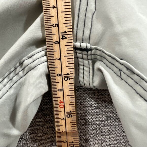 Rip Zone Board Shorts Men Size L Cargo Mid Thigh Drawstring Outdoor Swim Surf - Picture 7 of 16